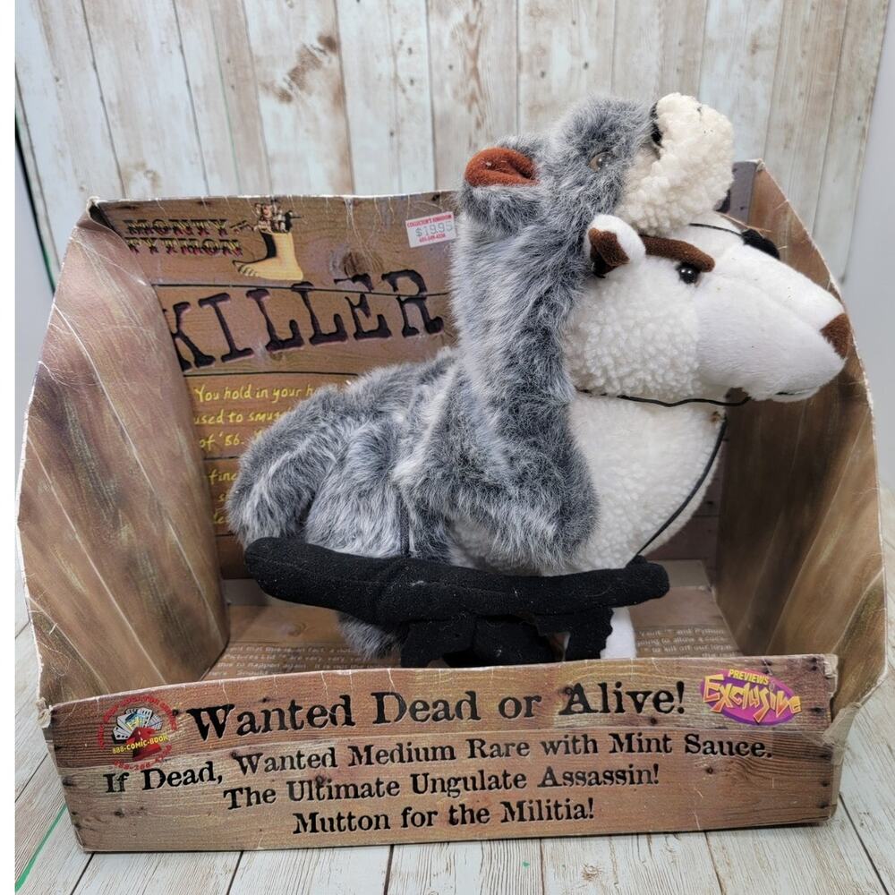 Monty Python Killer Sheep In Wolves Clothing Plush Previews Exclusive
